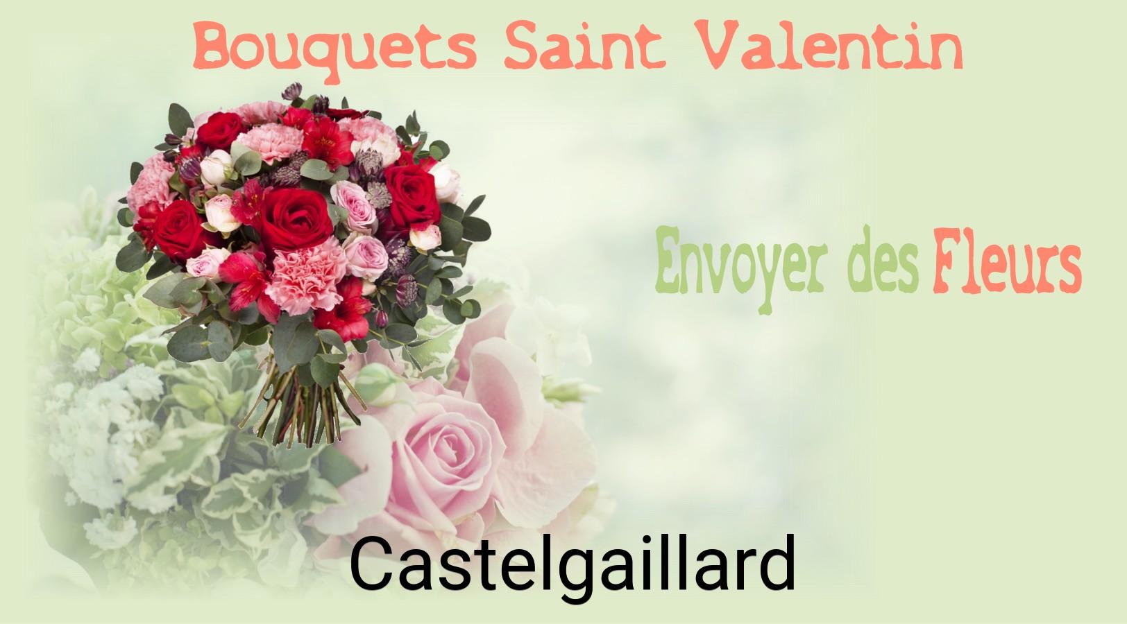 Roses de Saint-Valentin livrées à Castelgaillard